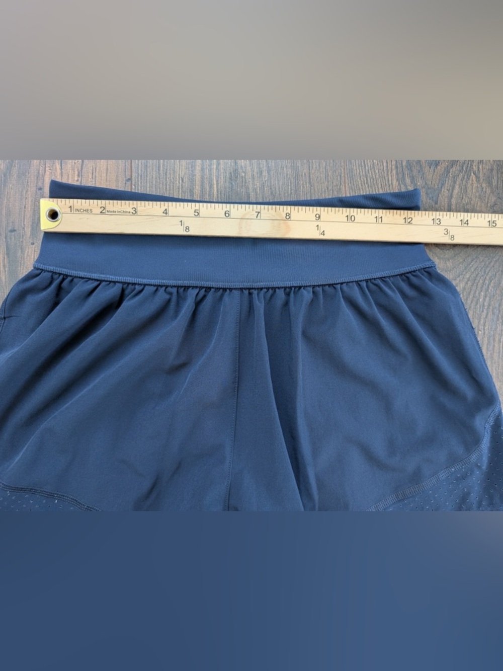 SPANX Women’s Get Moving Double Layer Shorts Navy Blue Size Small - Picture 7 of 10